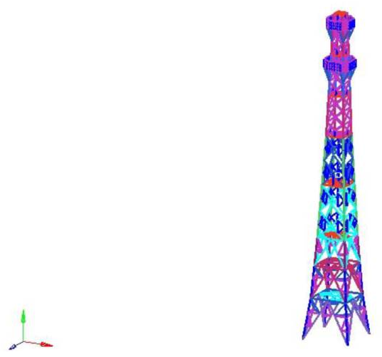 CAE于通信鐵塔抗風(fēng)分析中的應(yīng)用